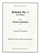 Sonata No. 1 In G Minor, From Twelve Sonatas (1732) : For Piano / edited by Bernardo Scarambone.