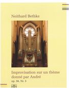 Improvisation Sur Un Theme Donné Par André, Op. 56 Nr. 3 : Für Orgel Solo (1967/Rev. 1985).