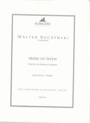 More of Seven : For Low Voice and Piano / edited by Brian McDonagh.