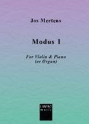 Modus I : For Violin & Piano (Or Organ) (2017).