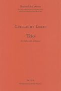 Trio : For Violin, Cello and Piano.