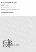 Concerto In D Major, GWV 313 : For Oboe d'Amore, Strings and Basso Continuo.