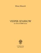 Vesper Sparrow : For Ssaatbbb Chorus A Cappella.