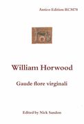 Gaude Flore Virginali / edited by Nick Sandon.