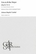 Trio In B-Flat Major, Op. 22, Nr. 1 : For 2 Violins & Violoncello Or Bassoon / Ed. Alejandro Garri.