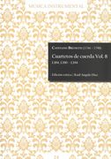 Cuartetos De Cuerda, Vol. 8 : L184, L190-L194 / edited by Raúl Angulo Díaz.