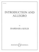 Introduction and Allegro : For Wind Band.