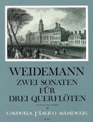 Zwei Sonaten : Für Drei Querflöten (Violinen) Ohne Bass, Op. 3/3+6.