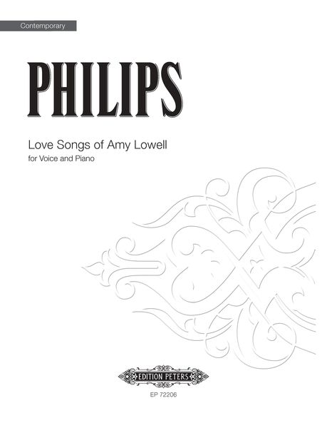 Love Songs of Amy Lowell : For Voice and Piano.