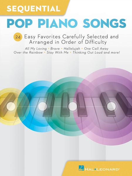 Sequential Pop Songs : 24 Easy Favorites arranged In Order of Difficulty.