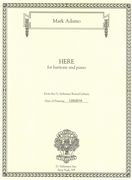 Here : For Baritone and Piano.
