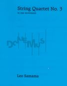String Quartet No. 3 In One Movement, Op. 93 (2016).