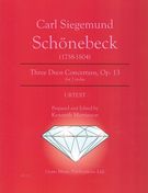 Three Duos Concertans, Op. 13 : For 2 Violas / edited by Kenneth Martinson.