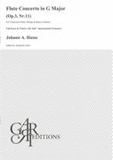 Flute Concerto In G Major, Op. 3 Nr. 11 : For Transverse Flute, Strings and Basso Continuo.