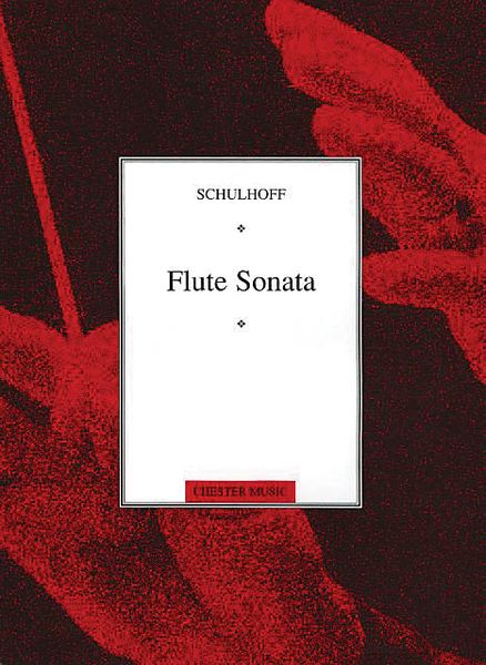 Sonata : For Flute and Piano.