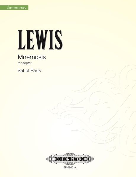 Mnemosis : For Septet (2012).