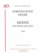 Modes : For String Quartet (1968).