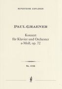 Konzert, Op. 72 : Für Klavier und Orchester - reduction For Two Pianos.