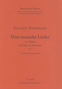 Drei Russische Lieder von Glinka, Übertragen Für Klaviertrio, Op. 5.