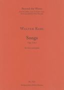 Songs, Opp. 3 and 4 : For Voice and Piano.