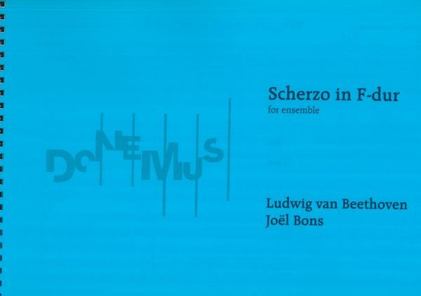 Scherzo In F-Dur, Op. 227 (Beethoven) : For Ensemble (1995).