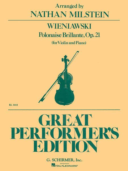 Polonaise Brillante, Op. 21 : For Violin & Piano / arr. by Nathan Milstein.