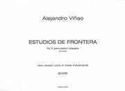 Estudios De Frontera : For 5 Percussion Players (2004/2016).