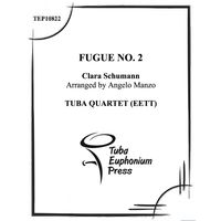 Fugue No. 2 : For Tuba Quartet (EETT) / arranged by Angelo Manzo.