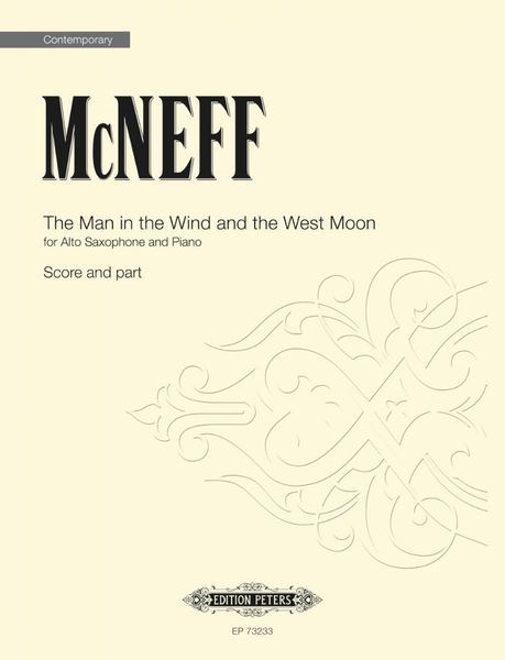 Man In The Wind and The West Moon : For Alto Saxophone and Piano.