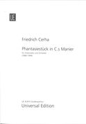 Phantasiestück In C.S Manier : Für Violoncello und Orchester (1989/1999).