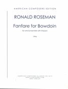 Fanfare For Bowdoin : For Wind Ensemble With Timpani (1994).
