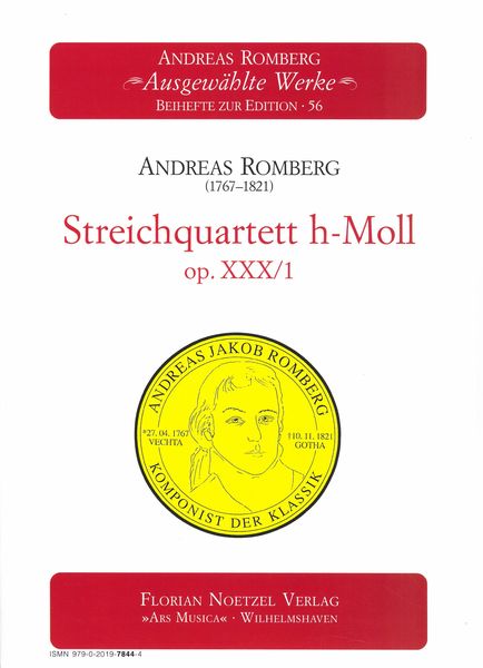 Streichquartett H-Moll, Op. XXX/1 / edited by Klaus G. Werner.