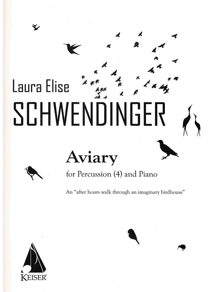 Aviary : For Percussion (4) and Piano.
