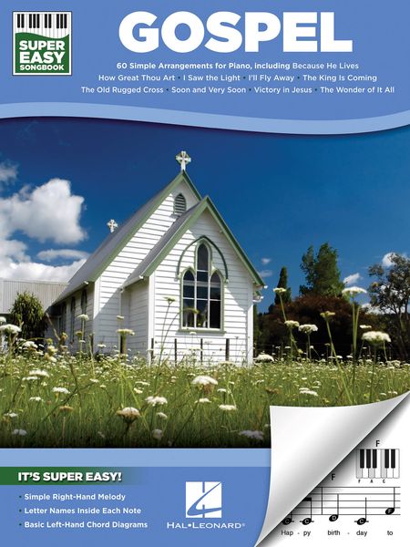 Gospel – Super Easy Songbook : For Piano.