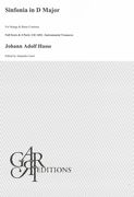Sinfonia In D Major : For Strings and Basso Continuo / edited by Alejandro Garri.