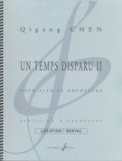 Temps Disparu II : Pour Alto et Orchestre.