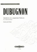 Variations On A Japanese Folktune, Op. 56 : For 2 Violins and Piano.