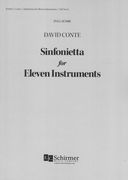 Sinfonietta : For Eleven Instruments.