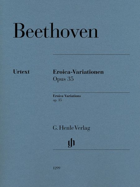 Eroica-Variationen, Op. 35 : Für Klavier / edited by Felix Loy.