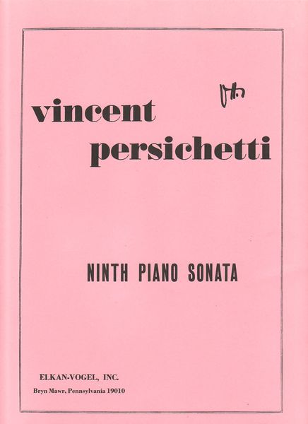Ninth Piano Sonata.