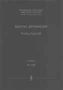 Violino Solo III (2013).