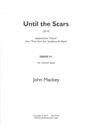 Until The Scars : For Concert Band (2019).