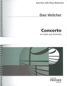 Concerto : For Violin and Orchestra - Piano reduction.
