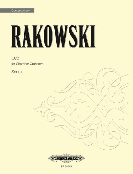 Lee : For Chamber Orchestra (2018).