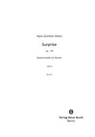 Surprise, Op. 129 : Konzertetüde Für Klavier (2017).