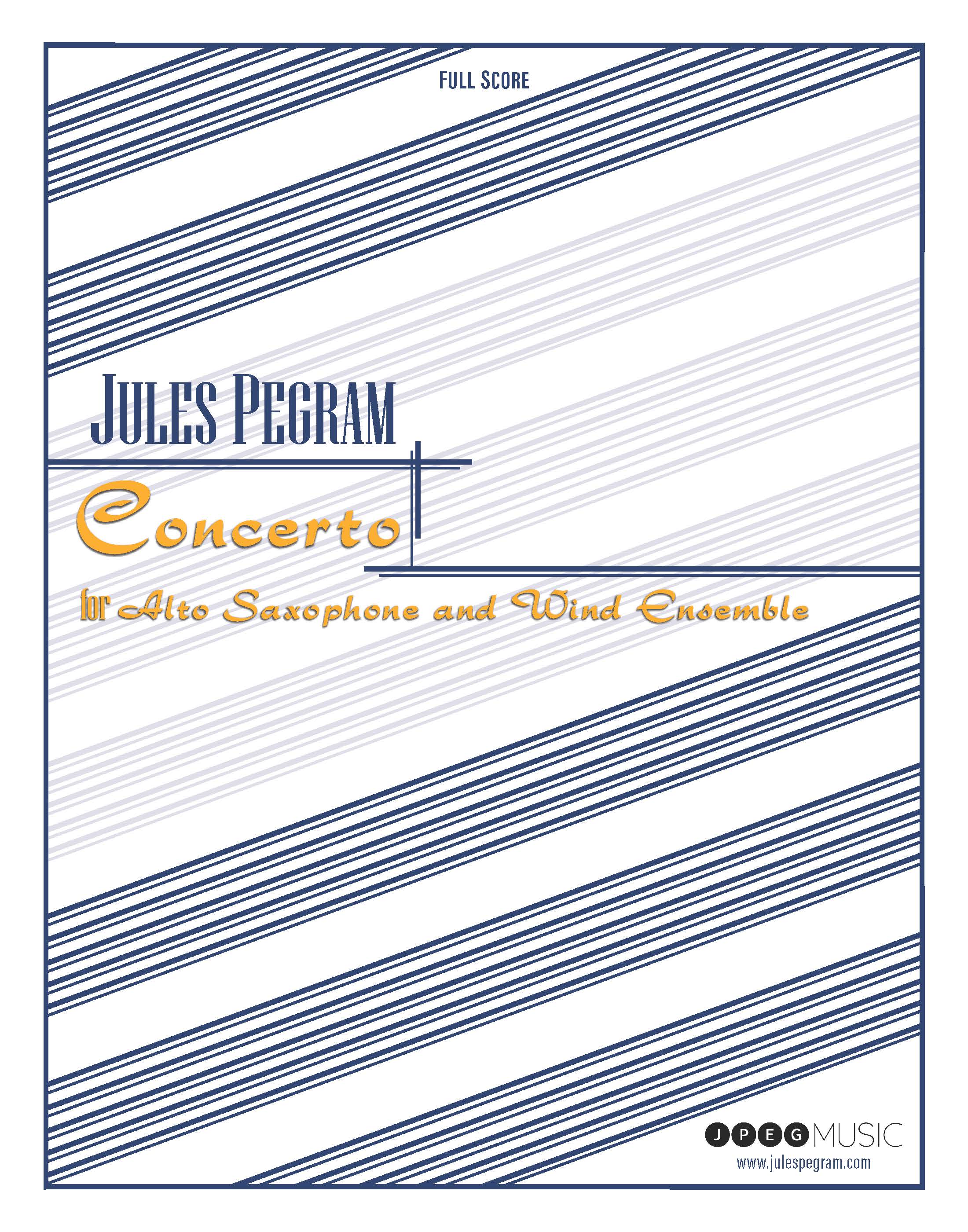 Concerto : For Alto Saxophone and Wind Ensemble (2018).