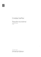 Pasacalle Escurialense : Für Streichorchester (1992).