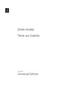 Tänze Aus Galanta : Für Orchester (1933).