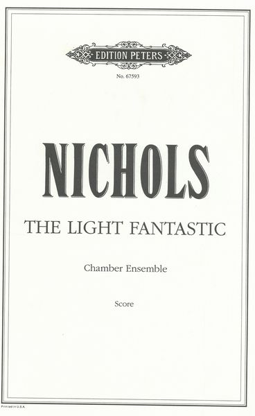 The Light Fantastic : For Chamber Ensemble (1993).