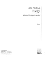 Elegy : For Piano and String Orchestra.